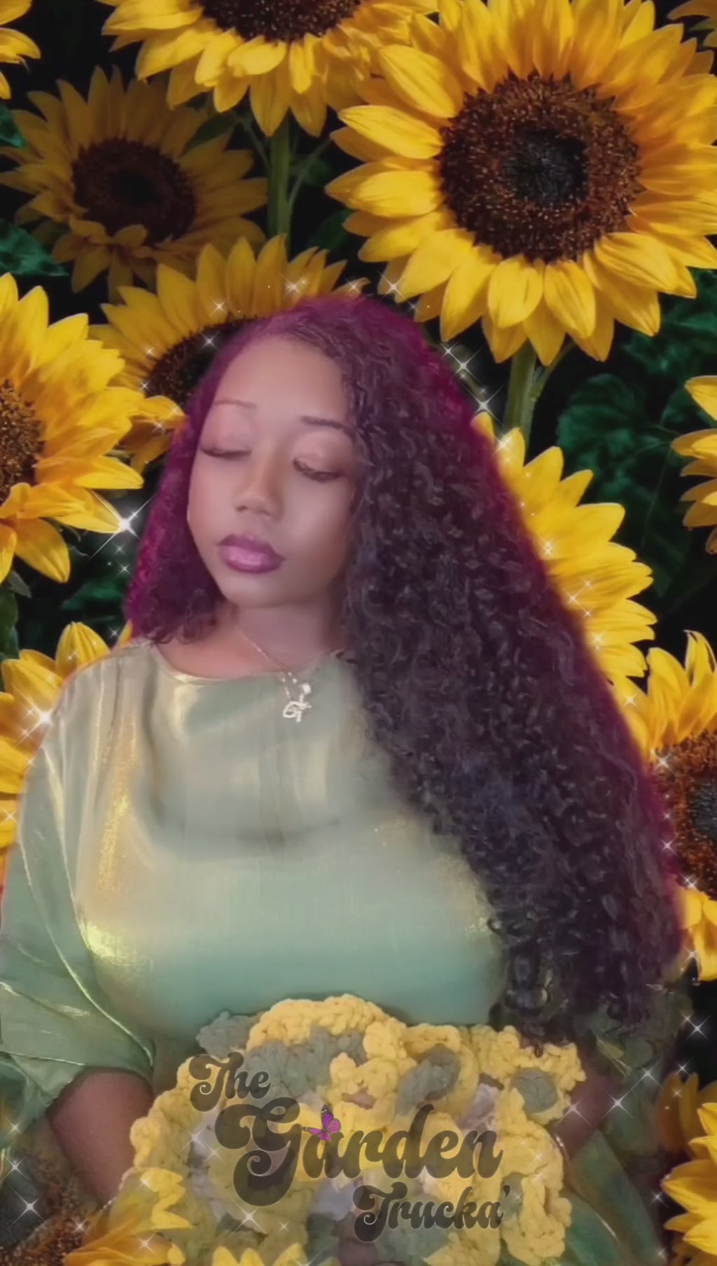 The Garden Trucka' - Samflower Bouquet
