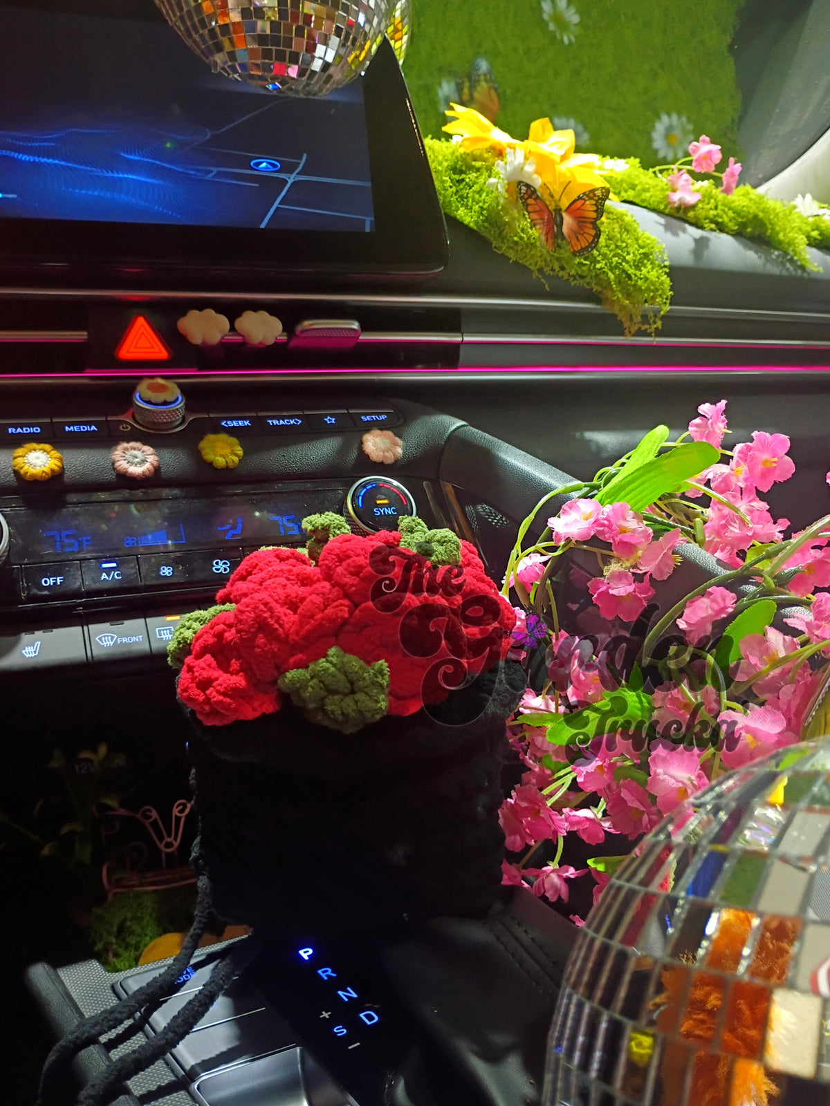 1 Dozen Roses Pot - Gear Shift Sleeve